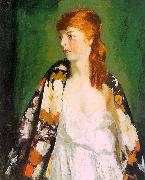 Robert Henri Edna oil on canvas